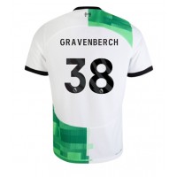 Dres Liverpool Ryan Gravenberch #38 Gostujuci 2023-24 Kratak Rukav